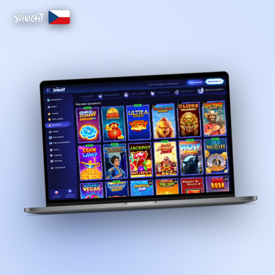 Spinight na počítači v režimu celé obrazovky — fullscreen pro živé kasino i sloty