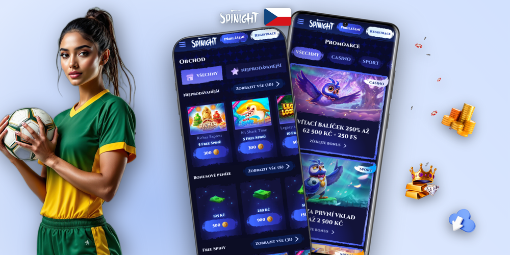 Pravidla promo kódu SPINBONUS v Spinight kasinu – limity, věk a podmínky bonusu